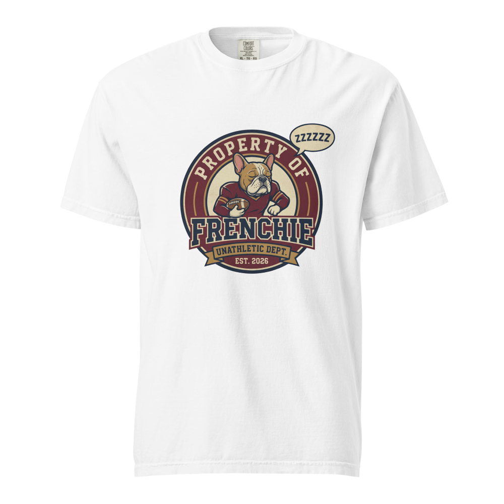 Lesnort - "Property of Frenchie Unathletic Dept." Vintage Graphic Tee