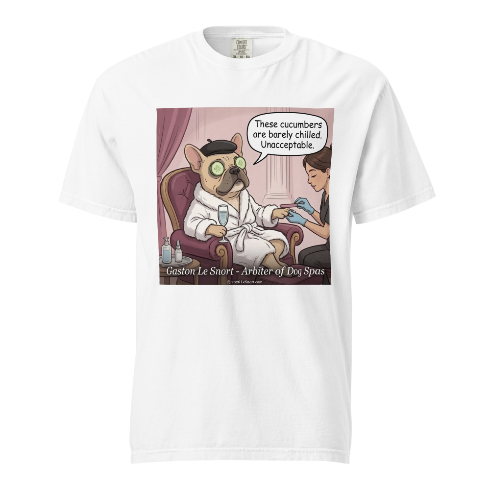 Lesnort - Gaston Le Snort – Arbiter of Dog Spas Tee