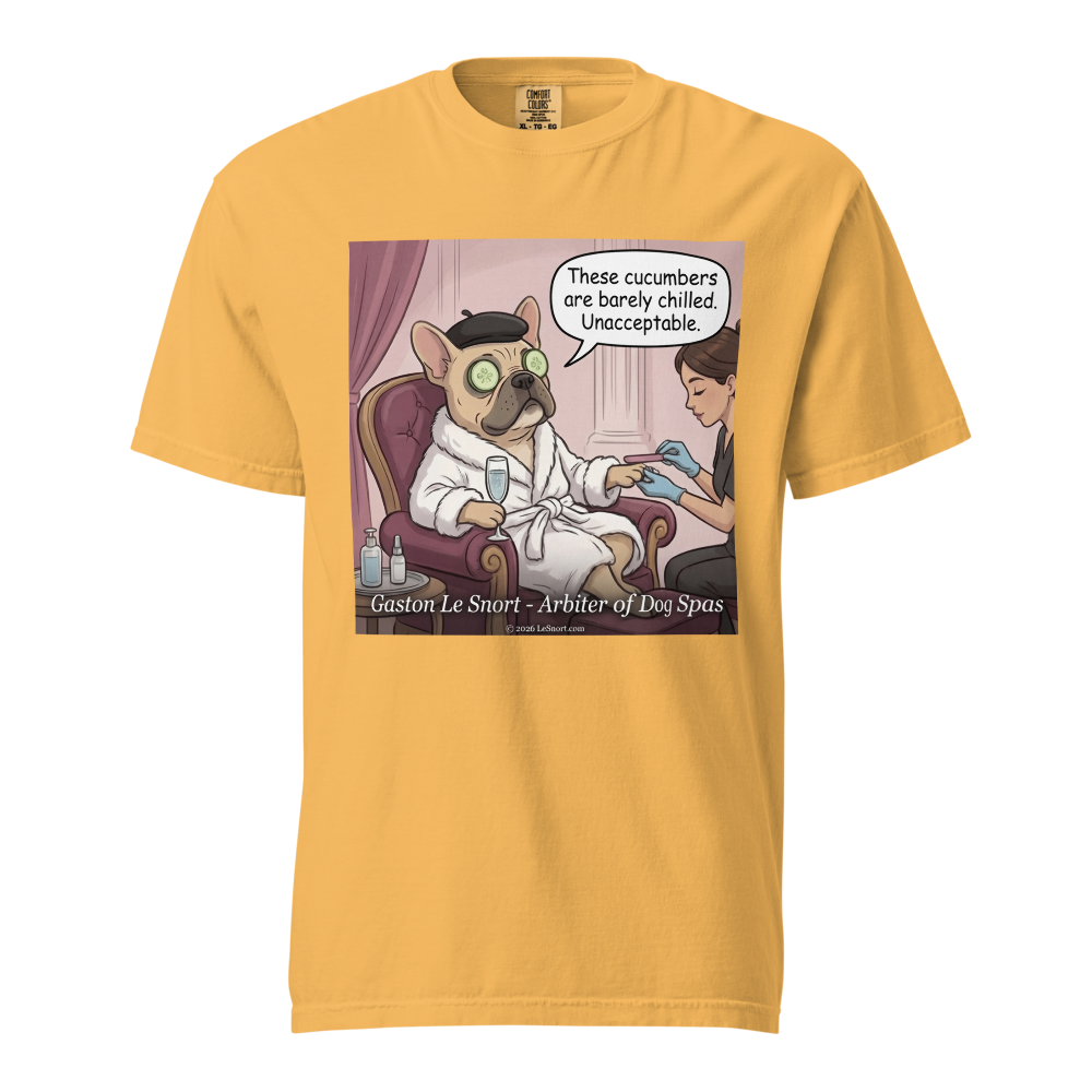 Lesnort - Gaston Le Snort – Arbiter of Dog Spas Tee