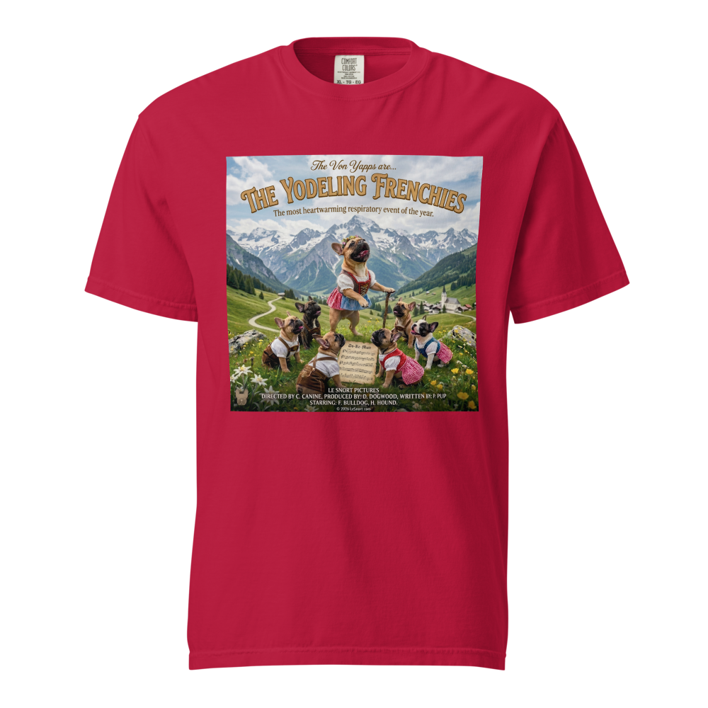 Lesnort - "The Yodeling Frenchies" Funny Musical Parody Graphic Tshirt