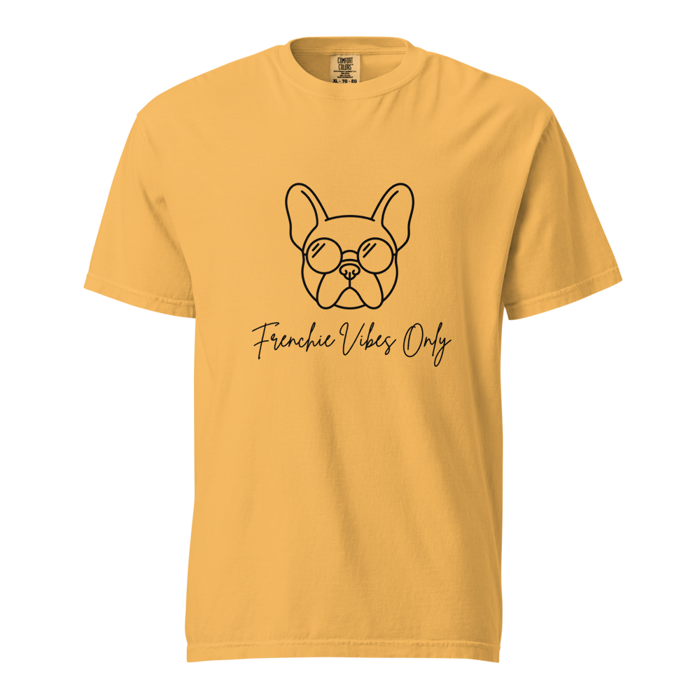 Lesnort - "Frenchie Vibes Only" Retro Glasses Graphic Tee