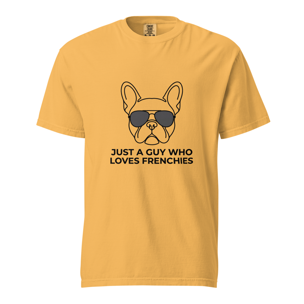 Lesnort - Cool Frenchie Dad Men's T-Shirt | Dog in Shades
