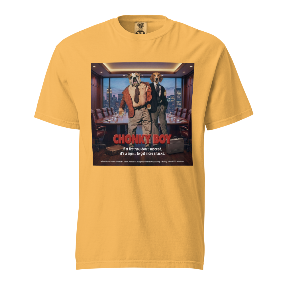 Lesnort - "Chonky Boy" Corporate Snacks Graphic T-Shirt