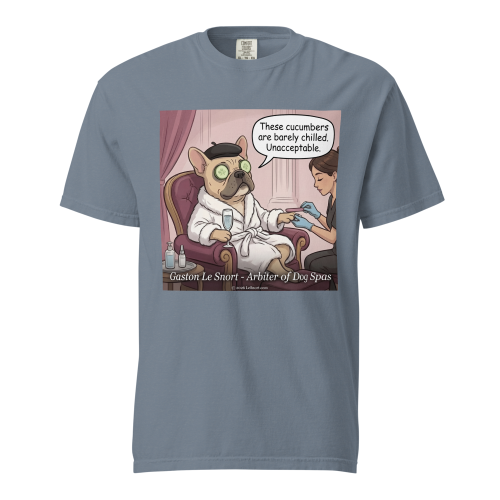 Lesnort - Gaston Le Snort – Arbiter of Dog Spas Tee