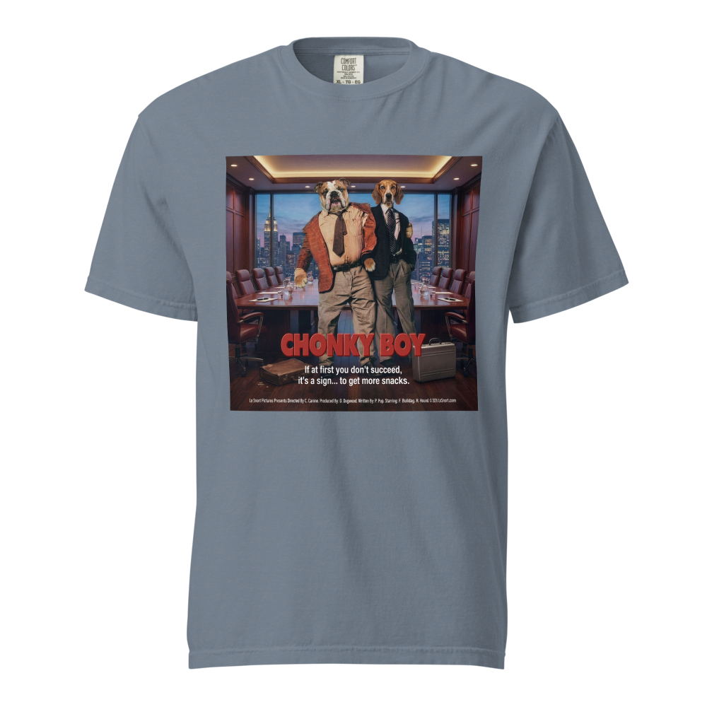 Lesnort - "Chonky Boy" Corporate Snacks Graphic T-Shirt