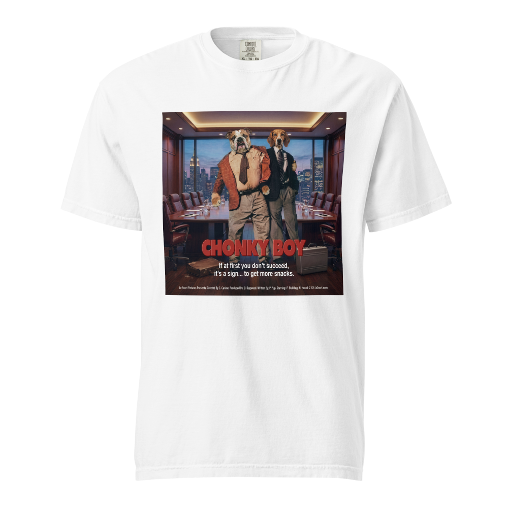 Lesnort - "Chonky Boy" Corporate Snacks Graphic T-Shirt