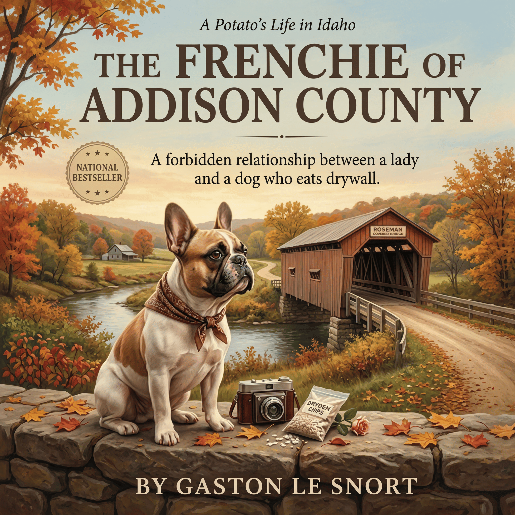 Lesnort - "The Frenchie of Addison County" Funny T-Shirt