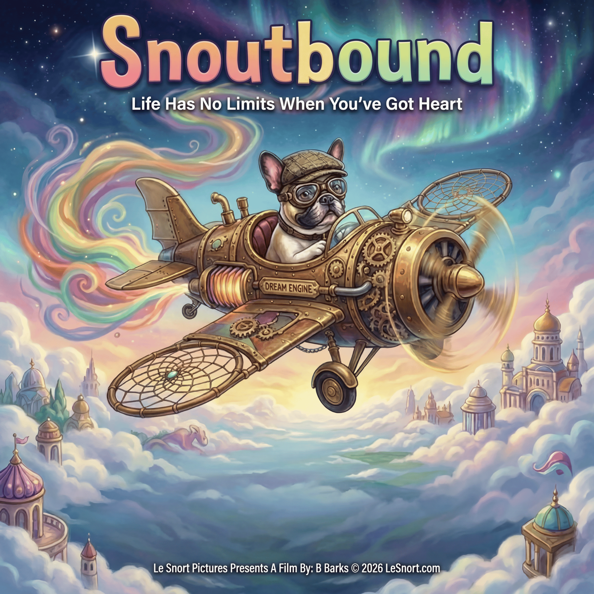Lesnort - Snoutbound – Life Has No Limits When You’ve Got Heart Tee