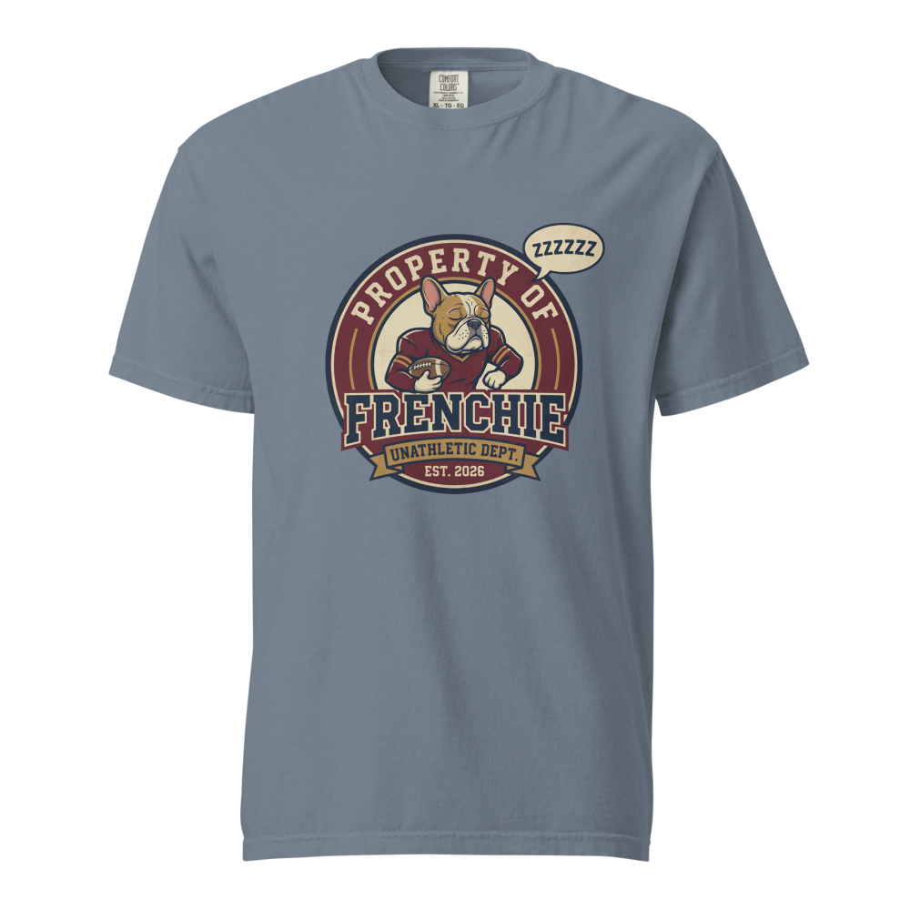 Lesnort - "Property of Frenchie Unathletic Dept." Vintage Graphic Tee