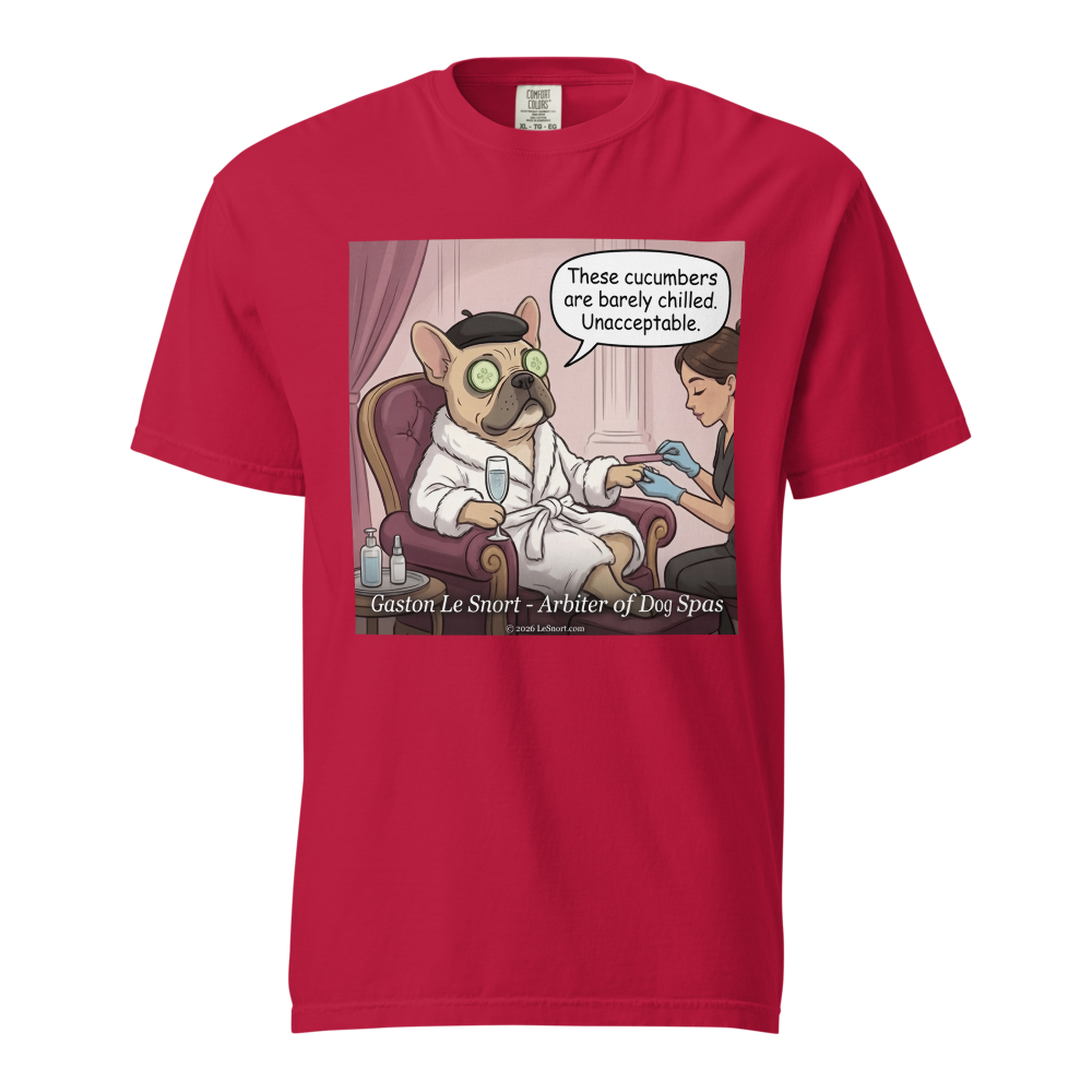 Lesnort - Gaston Le Snort – Arbiter of Dog Spas Tee
