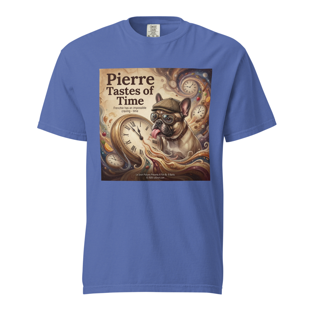 Lesnort - Pierre Tastes of Time – Frenchie Surrealism Graphic Tee