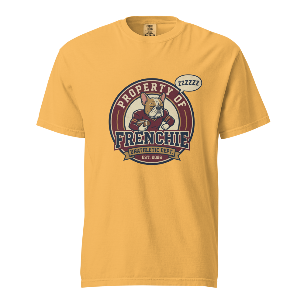 Lesnort - "Property of Frenchie Unathletic Dept." Vintage Graphic Tee