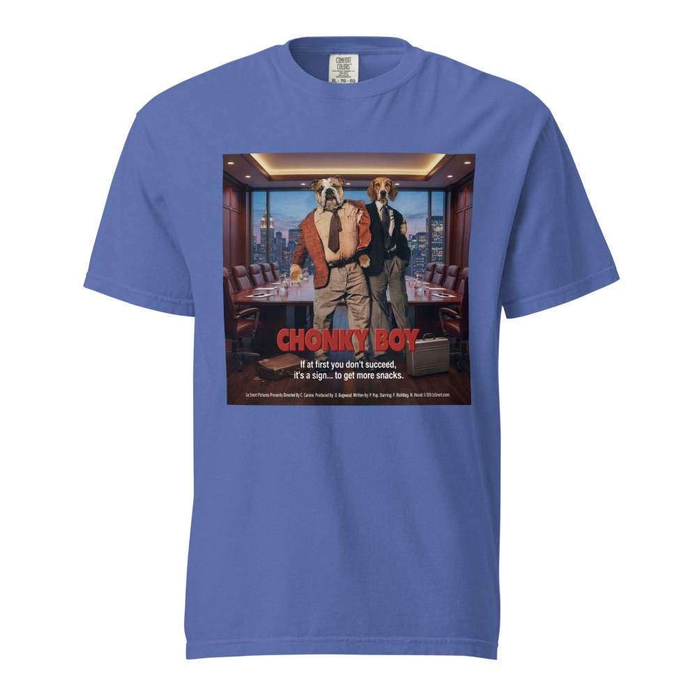 Lesnort - "Chonky Boy" Corporate Snacks Graphic T-Shirt