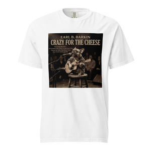 Lesnort - "Cheese Me Baby One More Time" Funny Acoustic Dog Graphic Tee