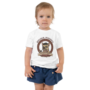 Lesnort - "Purveyor of Snobbery" Frenchie Mascot Toddler T-Shirt