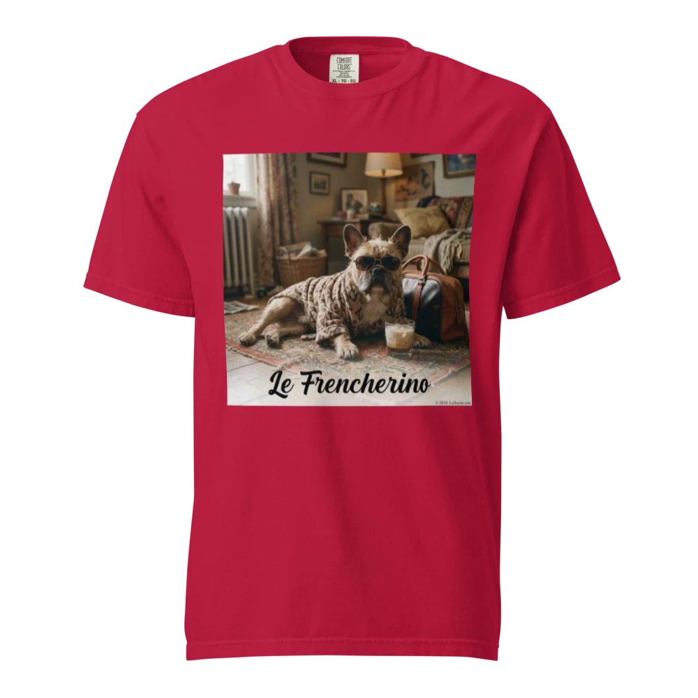 Lesnort - "Le Frencherino" Chill Dog Retro T-Shirt
