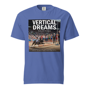 Lesnort - "Vertical Dreams" Funny Frenchie Athlete Tee