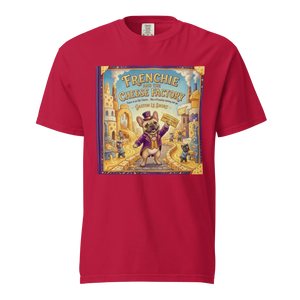 Lesnort - "Frenchie and the Cheese Factory" Funny Parody Graphic Tee