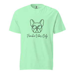 Lesnort - "Frenchie Vibes Only" Retro Glasses Graphic Tee