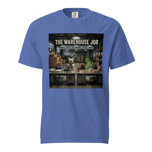 Lesnort - "The Warehouse Job" Funny Frenchie Heist Parody Tshirt