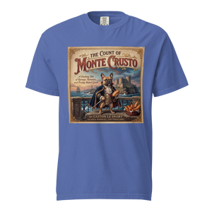 Lesnort - "The Count of Monte Crusto" Funny Frenchie Parody Tshirt
