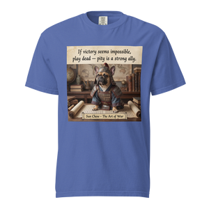 Lesnort - The Art of War "Pity is an Ally" French Bulldog Graphic Tee