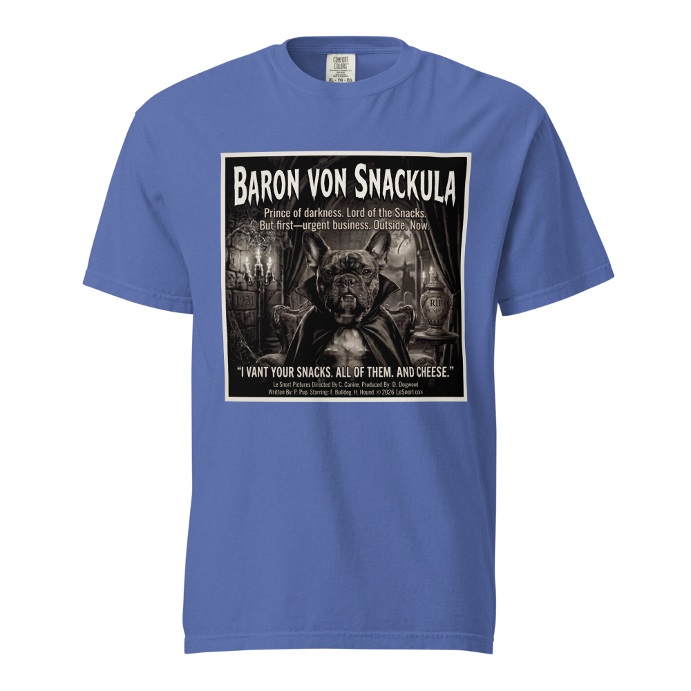 "Baron Von Snackula" Vampire Frenchie