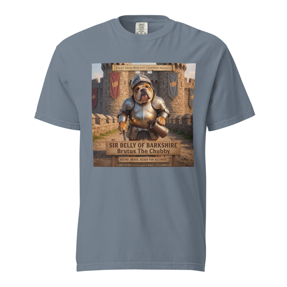 Lesnort - Sir Belly of Barkshire – Brutus the Chubby Knight Tee