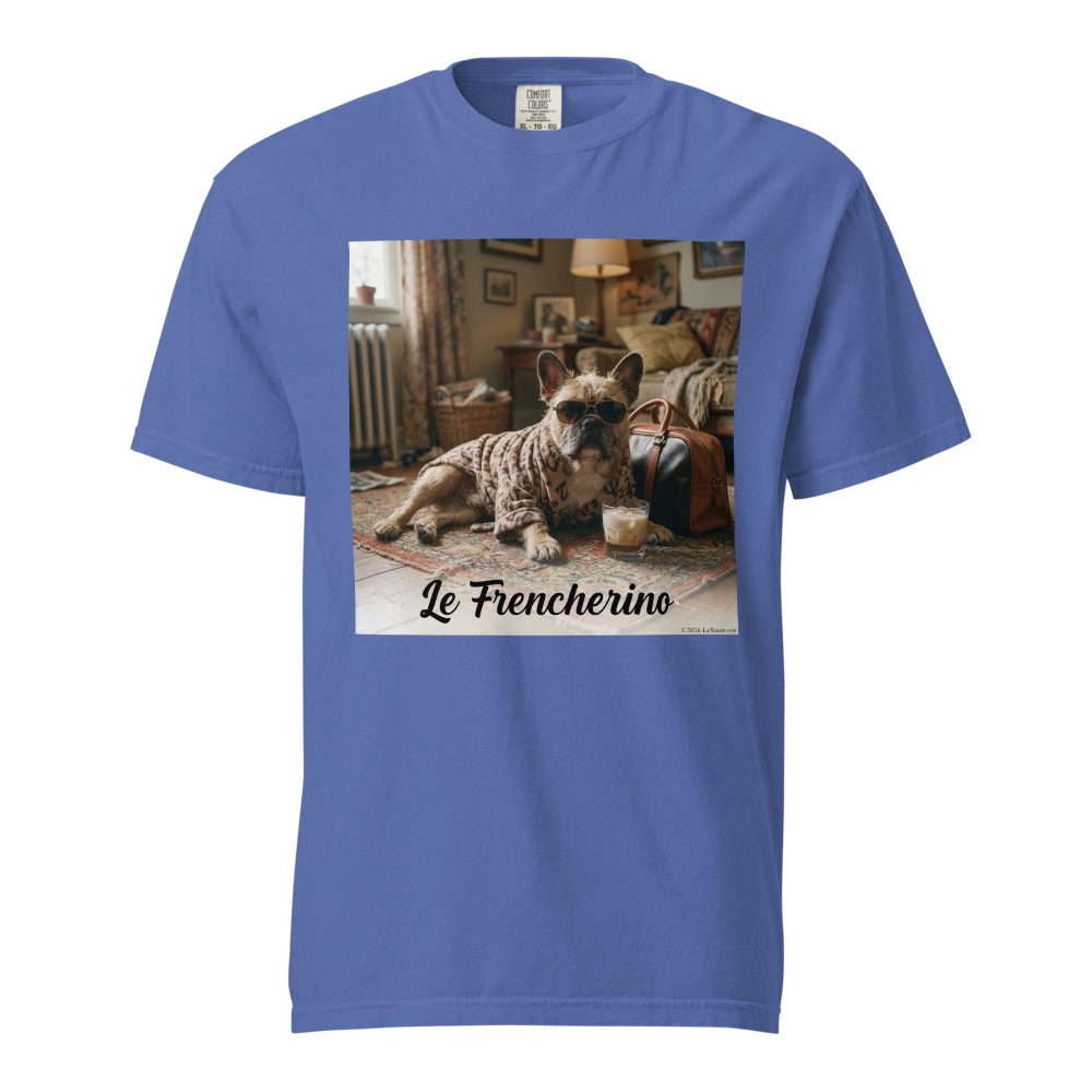 Lesnort - "Le Frencherino" Chill Dog Retro T-Shirt