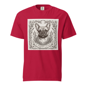 Lesnort - "Le Bouledogue Français" Antique Engraving Frenchie T-Shirt