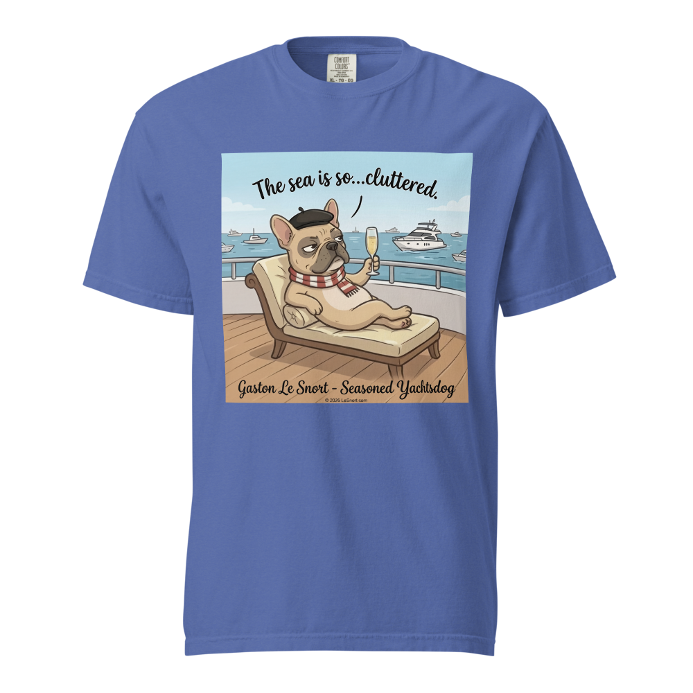 Lesnort - Gaston Le Snort  –  Seasoned Yachtsdog T‑Shirt