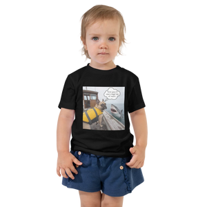 Lesnort - "Bigger Bag of Treats" Funny Shark Dog Toddler T-Shirt