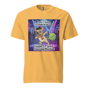 Lesnort - Gaston Le Snort - Dancing Machine" Frenchie Party Tee