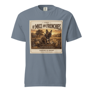 Lesnort - "Of Mice and Frenchies" Literary Parody Graphic Tshirt