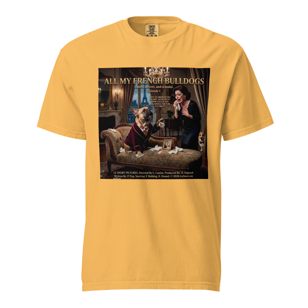 Lesnort - Episode 1 - "All My French Bulldogs" Soap Opera Parody Tshirt