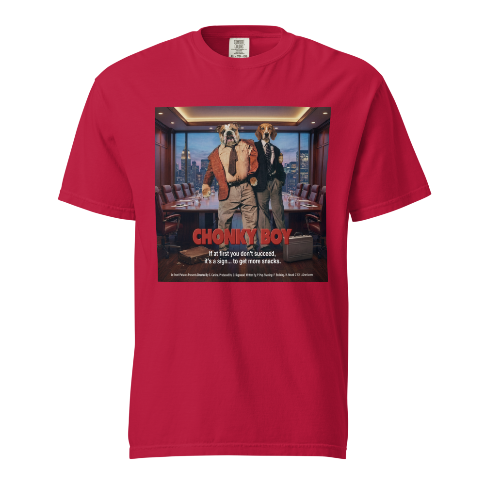 Lesnort - "Chonky Boy" Corporate Snacks Graphic T-Shirt