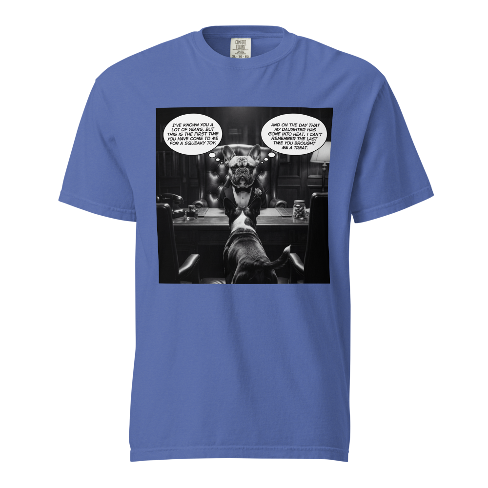 Lesnort - "A Favor for the Don" Mafia French Bulldog T-Shirt