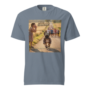 Lesnort - "Run, Frenchie" Retro Parody Graphic Tee