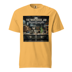 Lesnort - "The Warehouse Job" Funny Frenchie Heist Parody Tshirt
