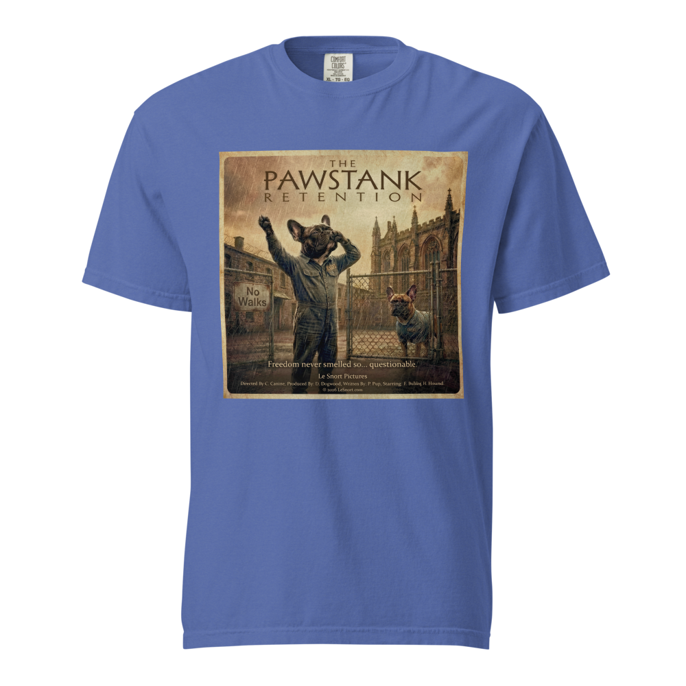 Lesnort - "The Pawstank Retention" Funny Dog Parody Tee