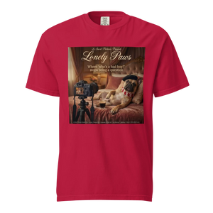 Lesnort - "Lonely Paws" Bad Boy Frenchie Parody Tee