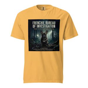 Lesnort - "Frenchie Bureau of Investigation" Sci-Fi Parody Tshirt  Description: