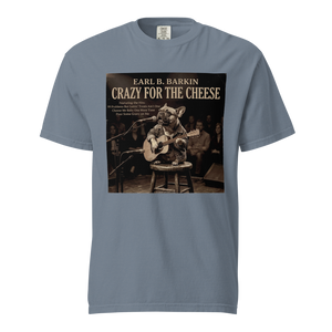 Lesnort - "Cheese Me Baby One More Time" Funny Acoustic Dog Graphic Tee