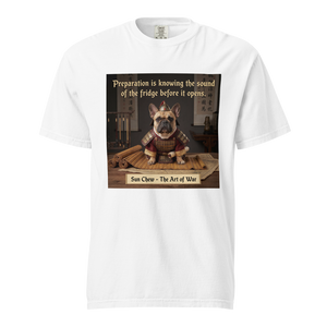Lesnort - The Art of War Fridge Parody French Bulldog Graphic Tee