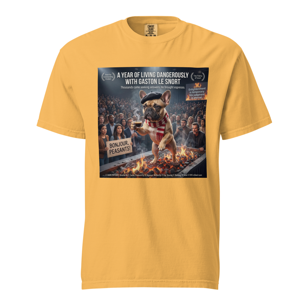 Lesnort - "Living Dangerously" Gaston Firewalk Mockumentary T-Shirt
