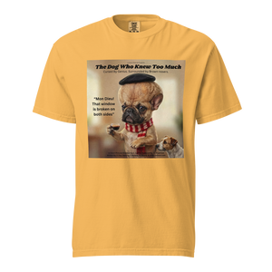 Lesnort - "The Dog Who Knew Too Much" Big Brain Frenchie Tee