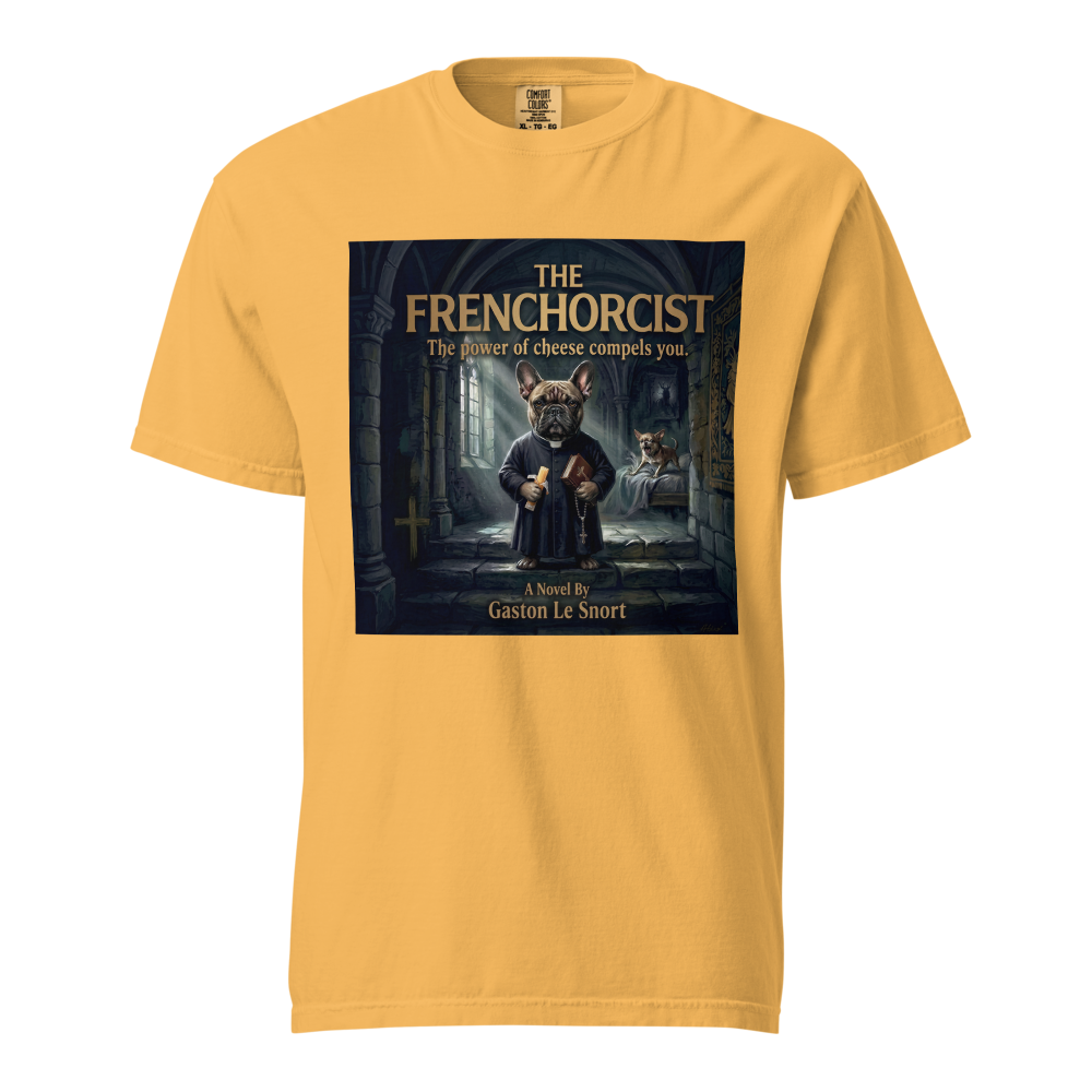 Lesnort - "The Frenchorcist" Funny Horror Dog Parody Graphic Tee