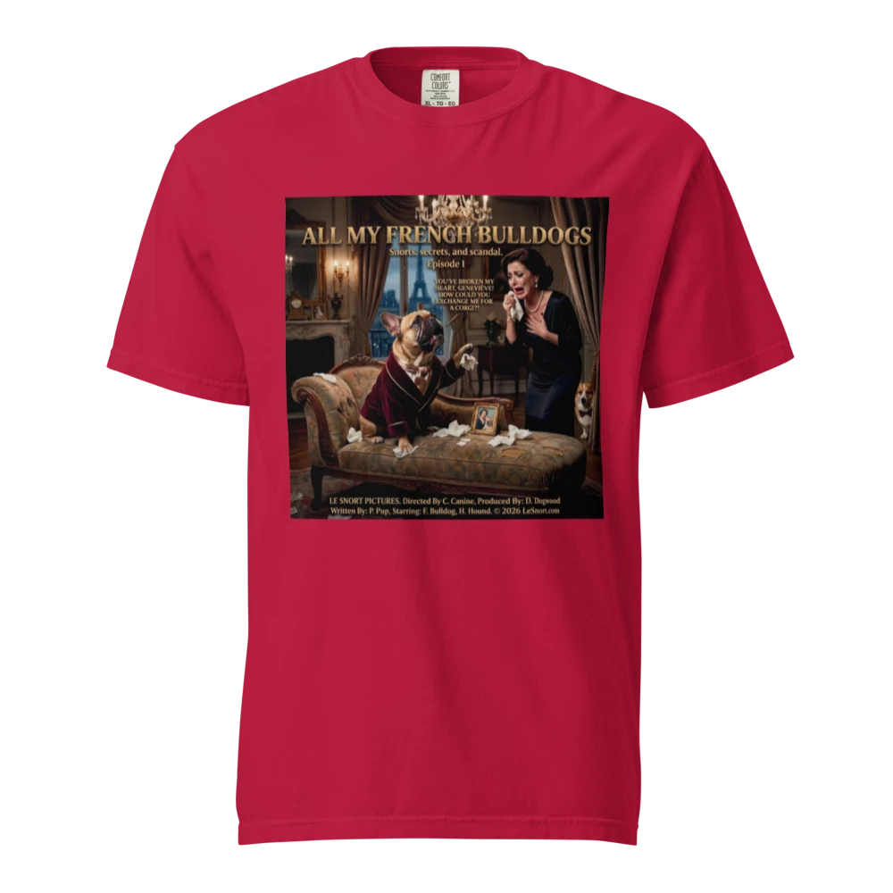 Lesnort - Episode 1 - "All My French Bulldogs" Soap Opera Parody Tshirt
