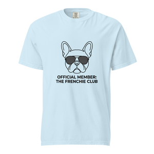 Lesnort - "Official Member: The Frenchie Club" Aviator Graphic Tee