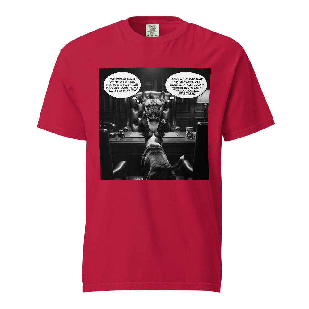Lesnort - "A Favor for the Don" Mafia French Bulldog T-Shirt